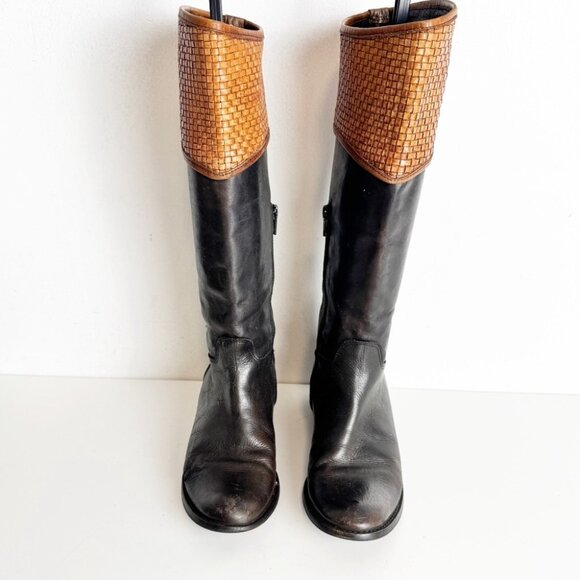 Savio 1969 Riding Boots with Woven Top size 36 - Picture 2 of 9